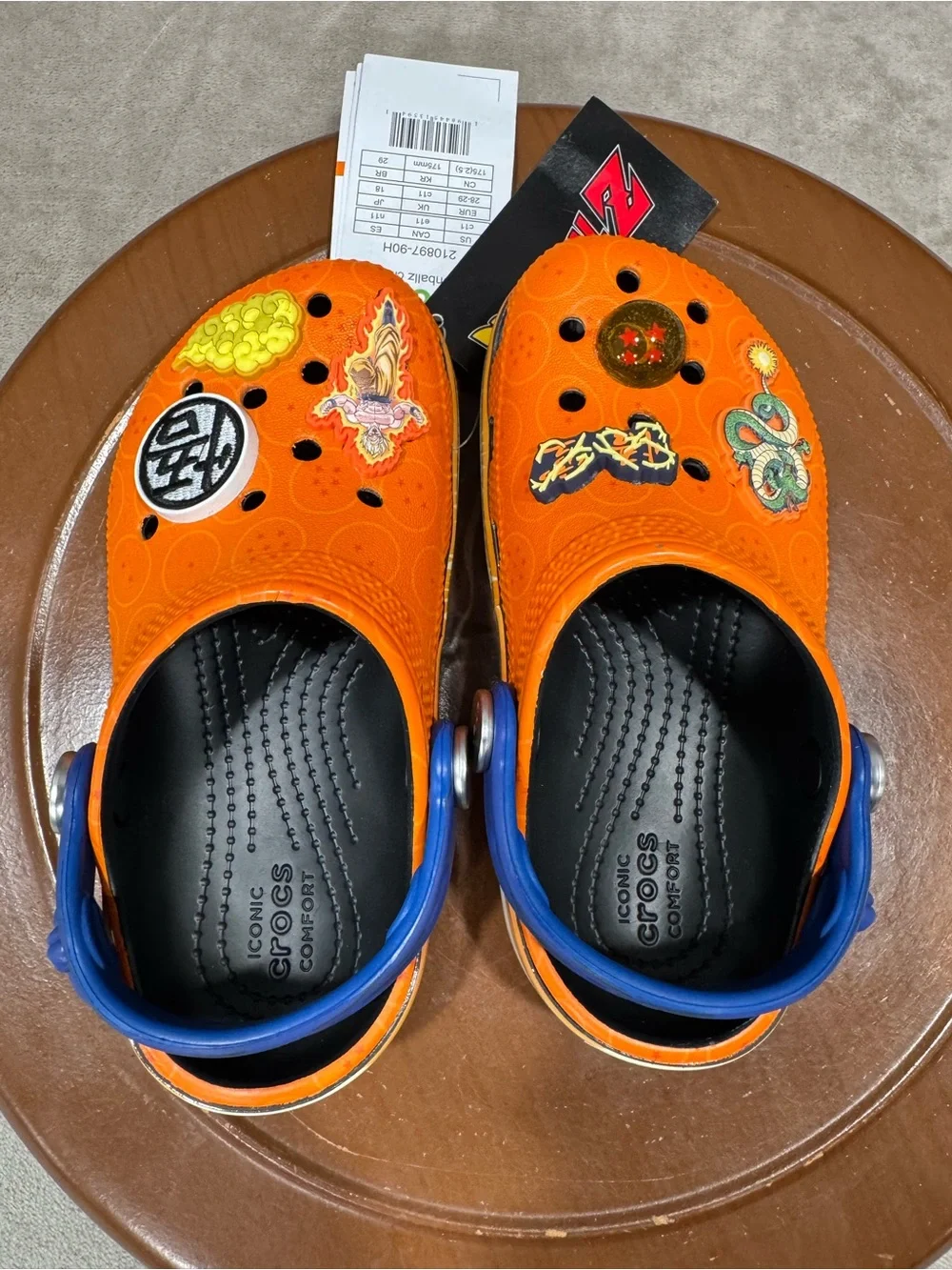 CROCS x Dragon Ball Z Orange Clogs